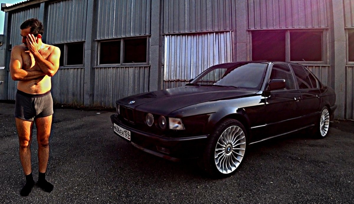 BMW 740 e38 Жекича Дубровского
