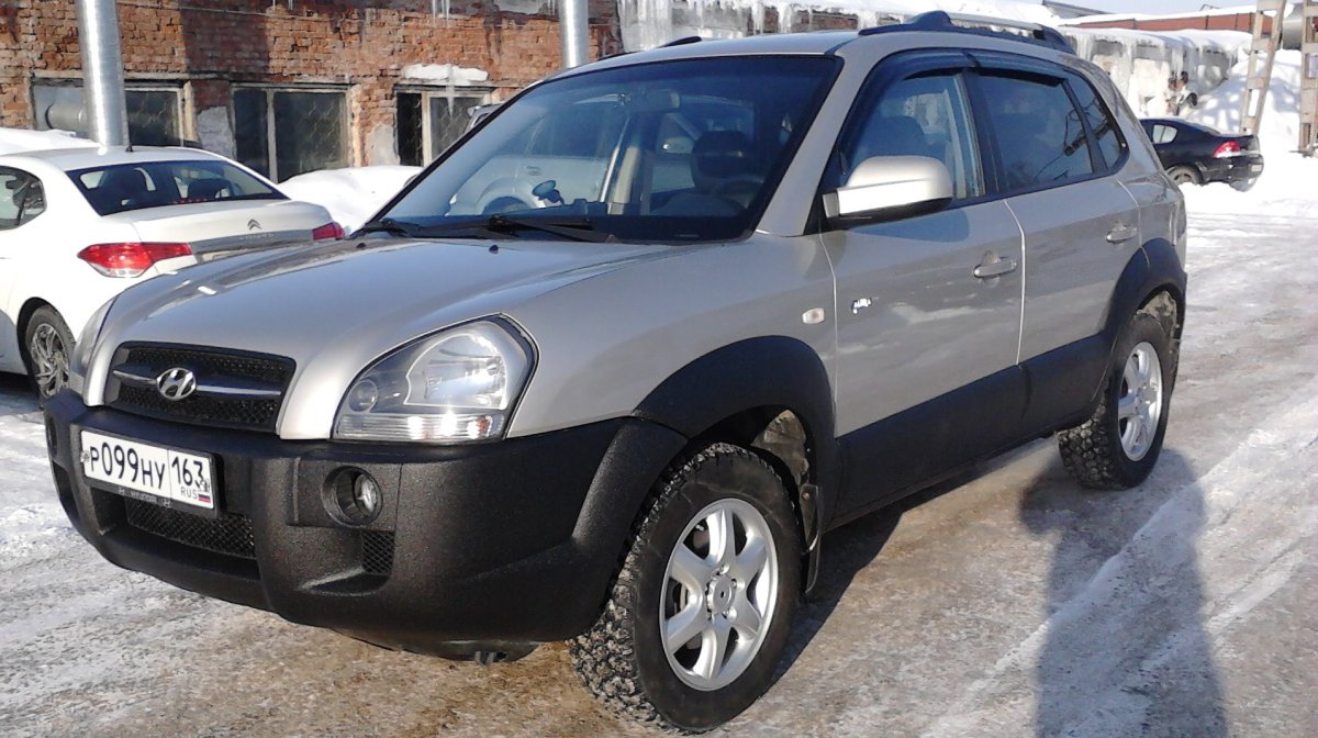 Хендай Туссан 2008 раптором