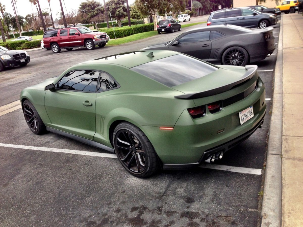 Chevrolet Camaro zl1 Green