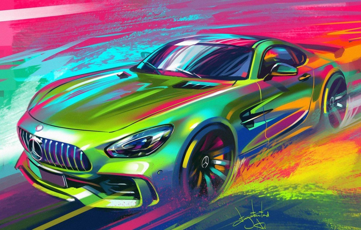 Автомобиль рисунок