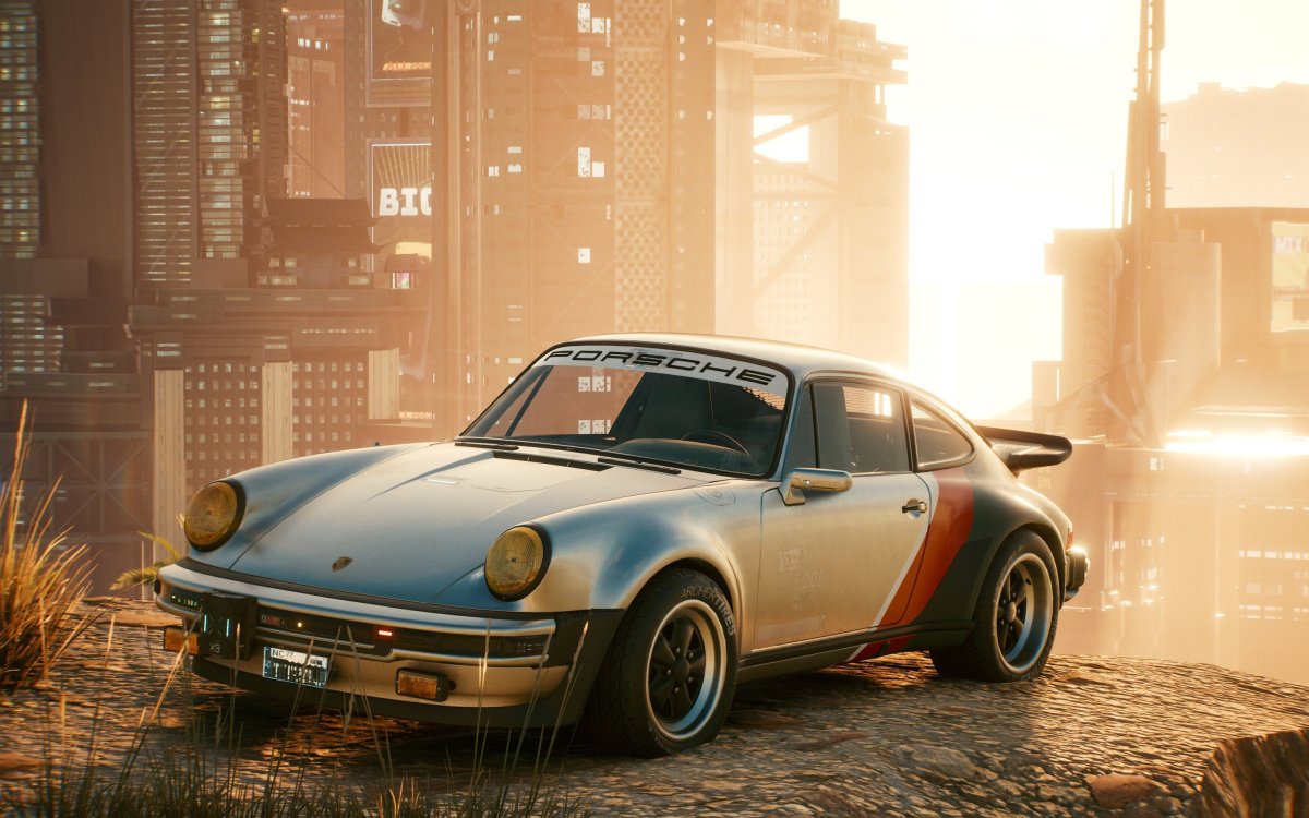 Porsche 911 Cyberpunk 2077