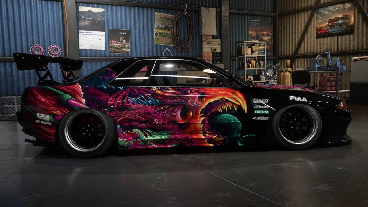 Nissan Skyline r32 винил