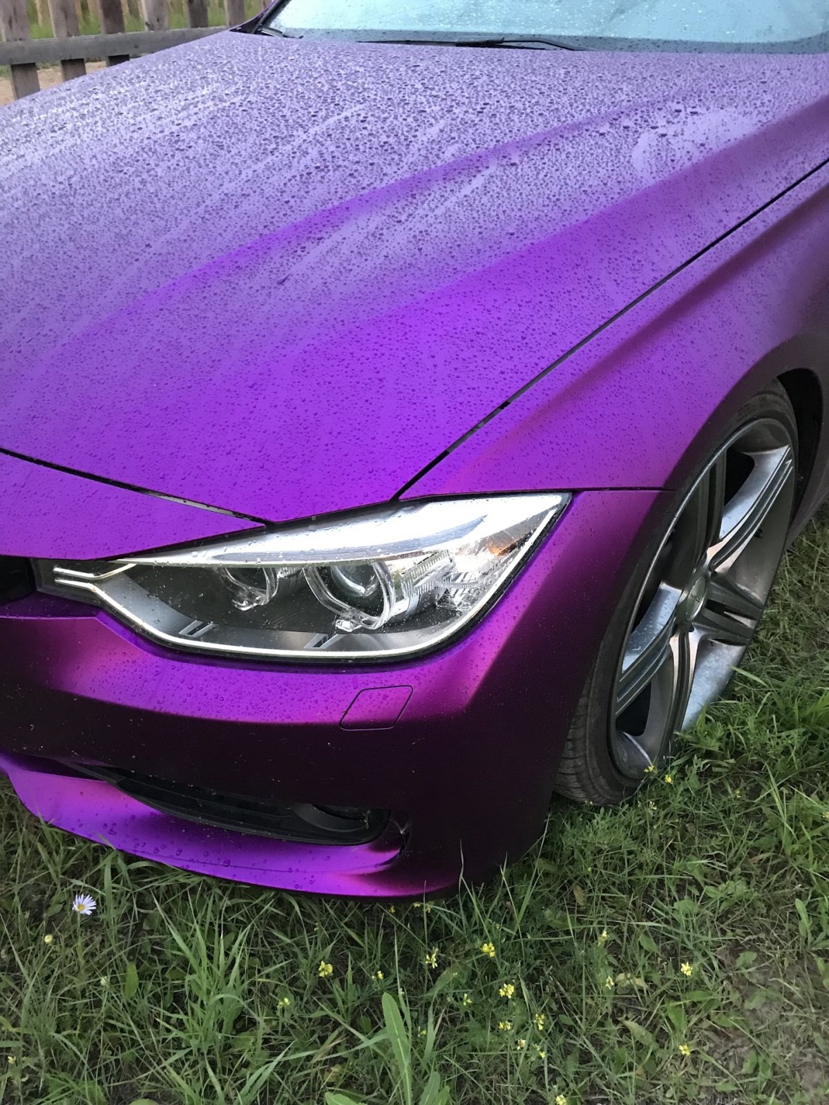 Плёнка хамелеон BMW f30