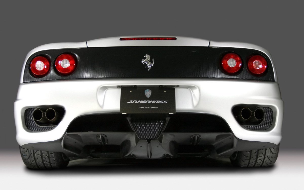 Ferrari 360 сзади