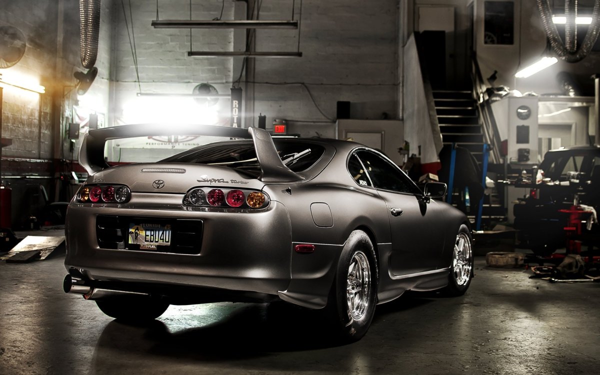 Toyota Supra 4k