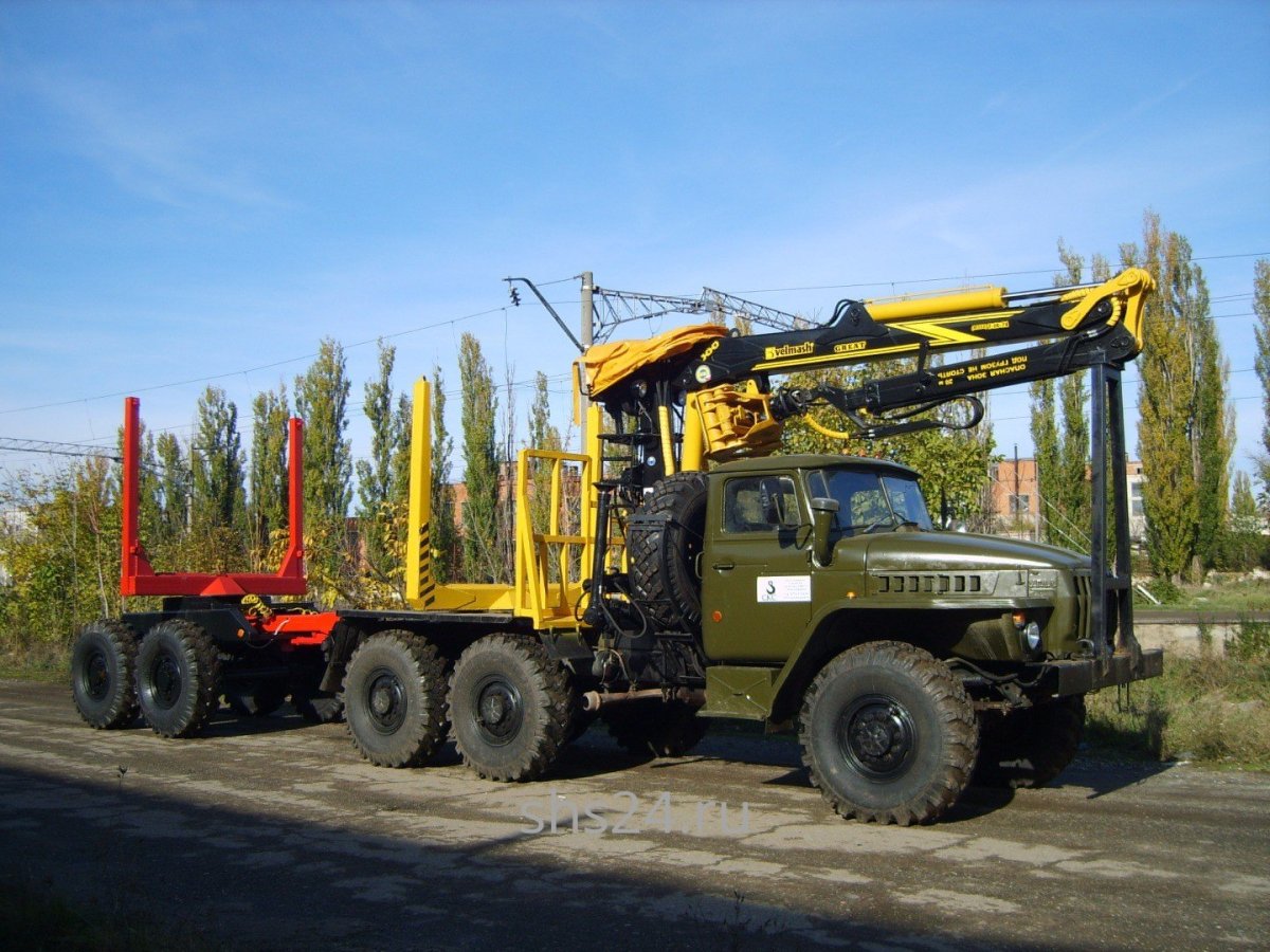 Урал 43204 лесовоз