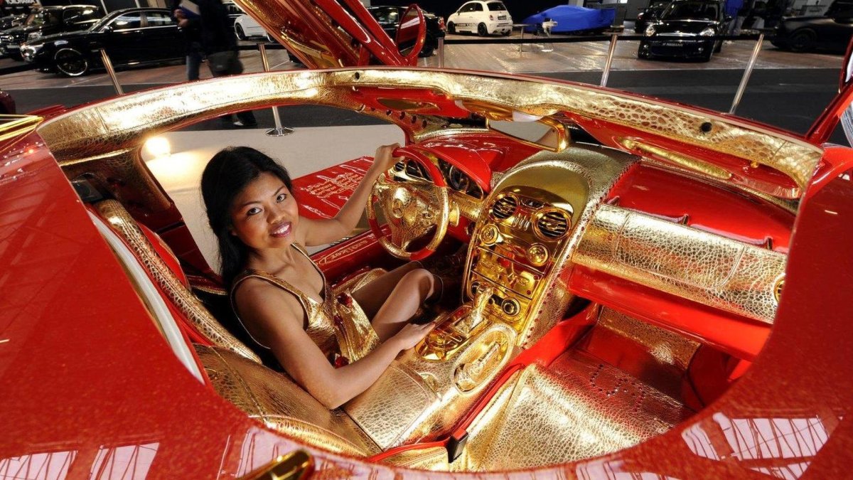 Mercedes-Benz SLR MCLAREN 999 Red Gold Dream