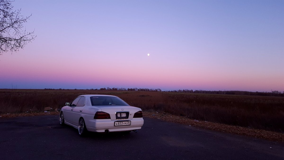 Nissan Laurel c35 ночь