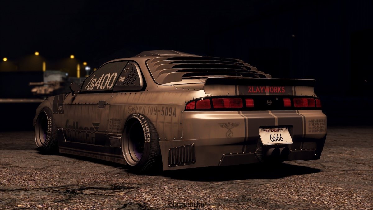 Nissan Silvia s14 корч