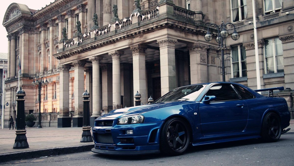 Nissan Skyline GTR r34 4k