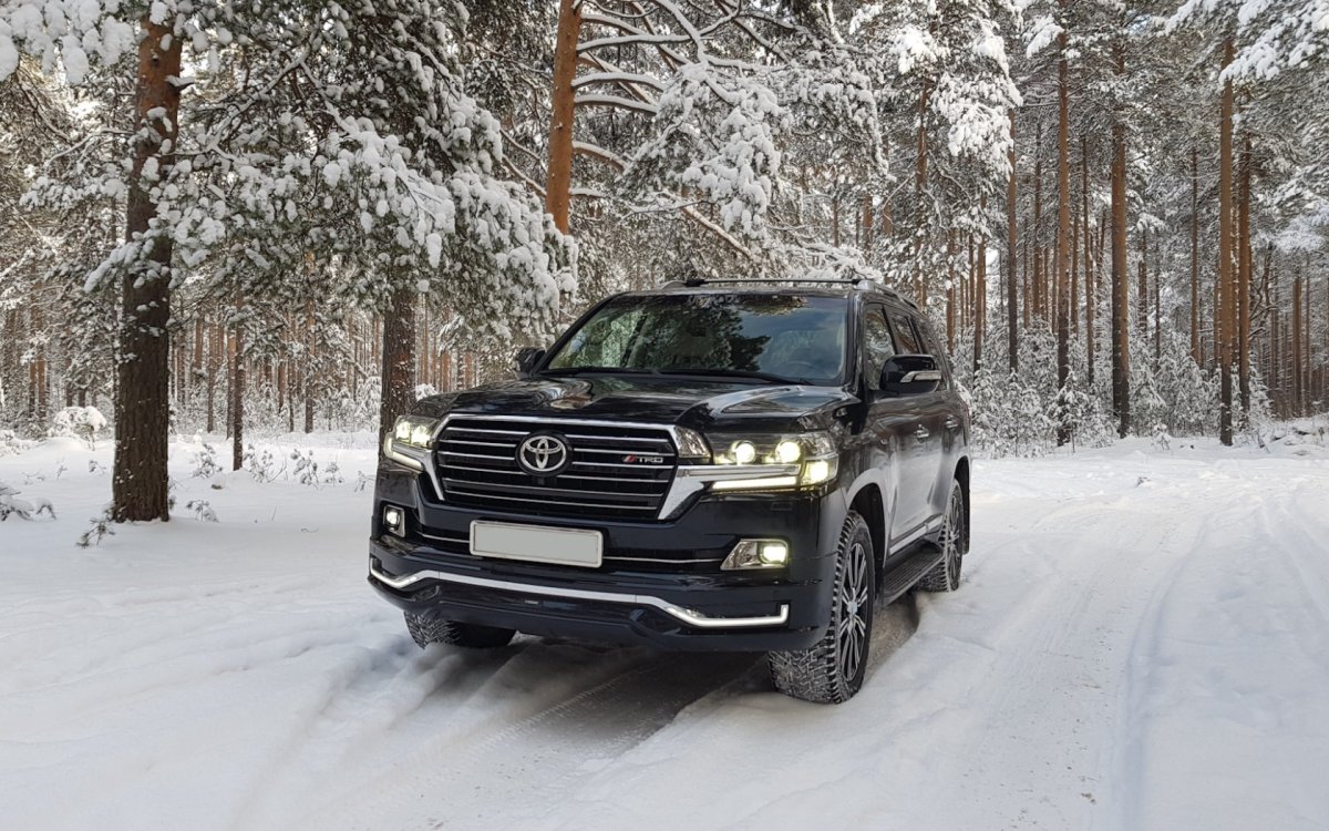 Toyota Land Cruiser 200 зима