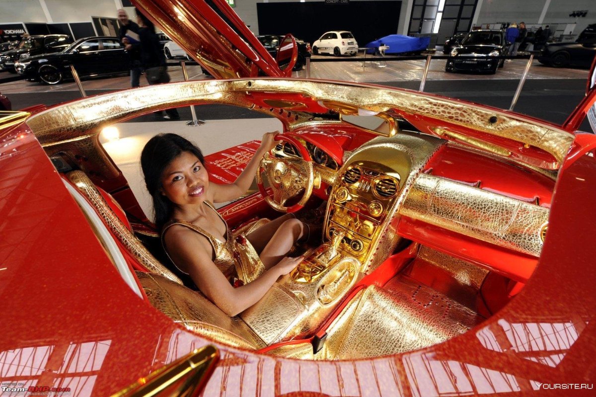 Mercedes-Benz SLR MCLAREN 999 Red Gold Dream