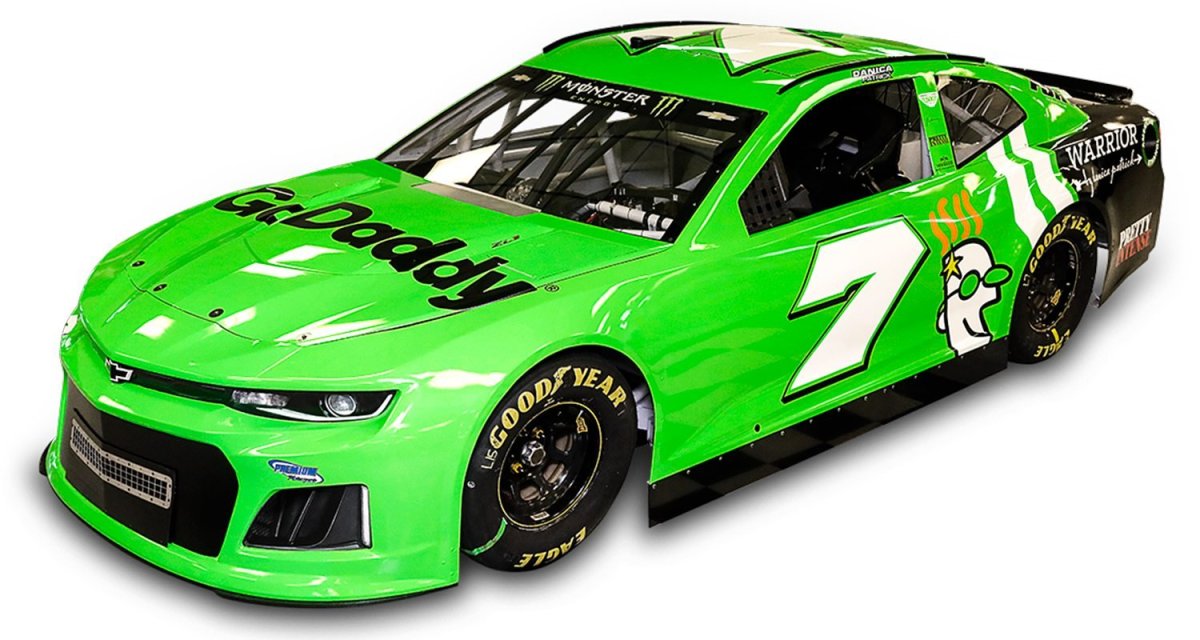 NASCAR винил зеленый.