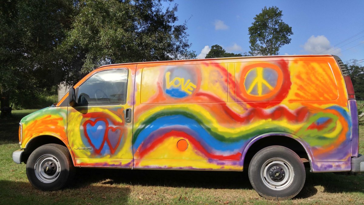 1979 Volkswagen Hippie van Ржавый
