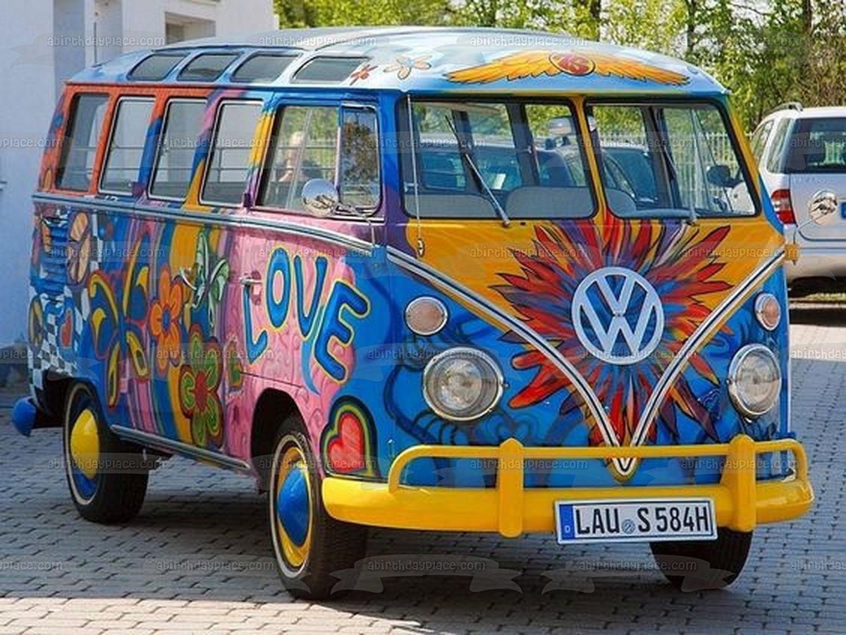 Volkswagen t1 хиппи