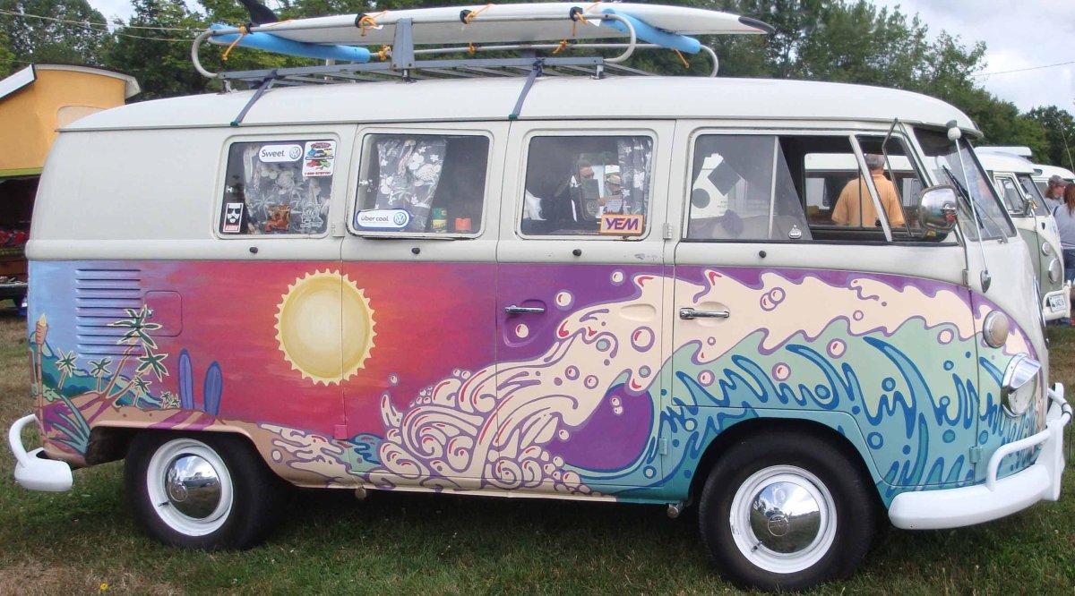 Volkswagen Transporter t3 хиппи