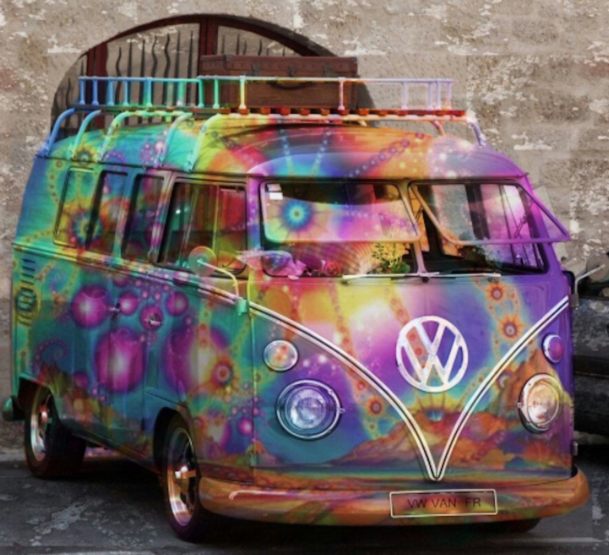 VW Transporter хиппи