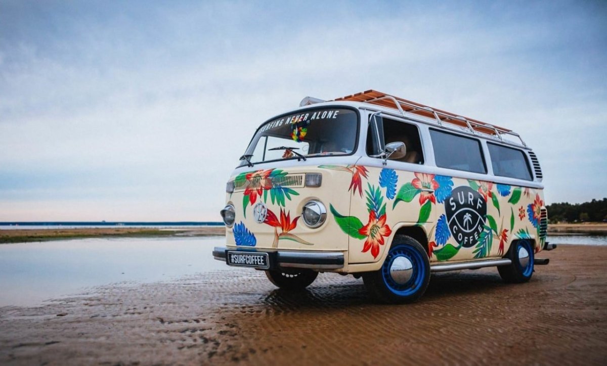 VW Transporter хиппи