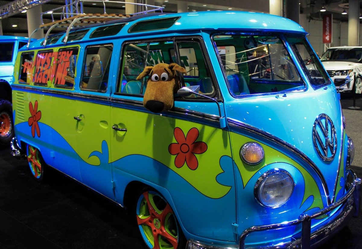 Volkswagen Transporter t1 Скуби Ду