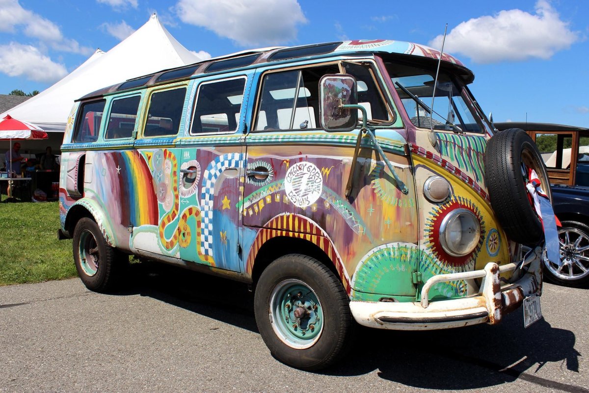 VW t1 хиппи