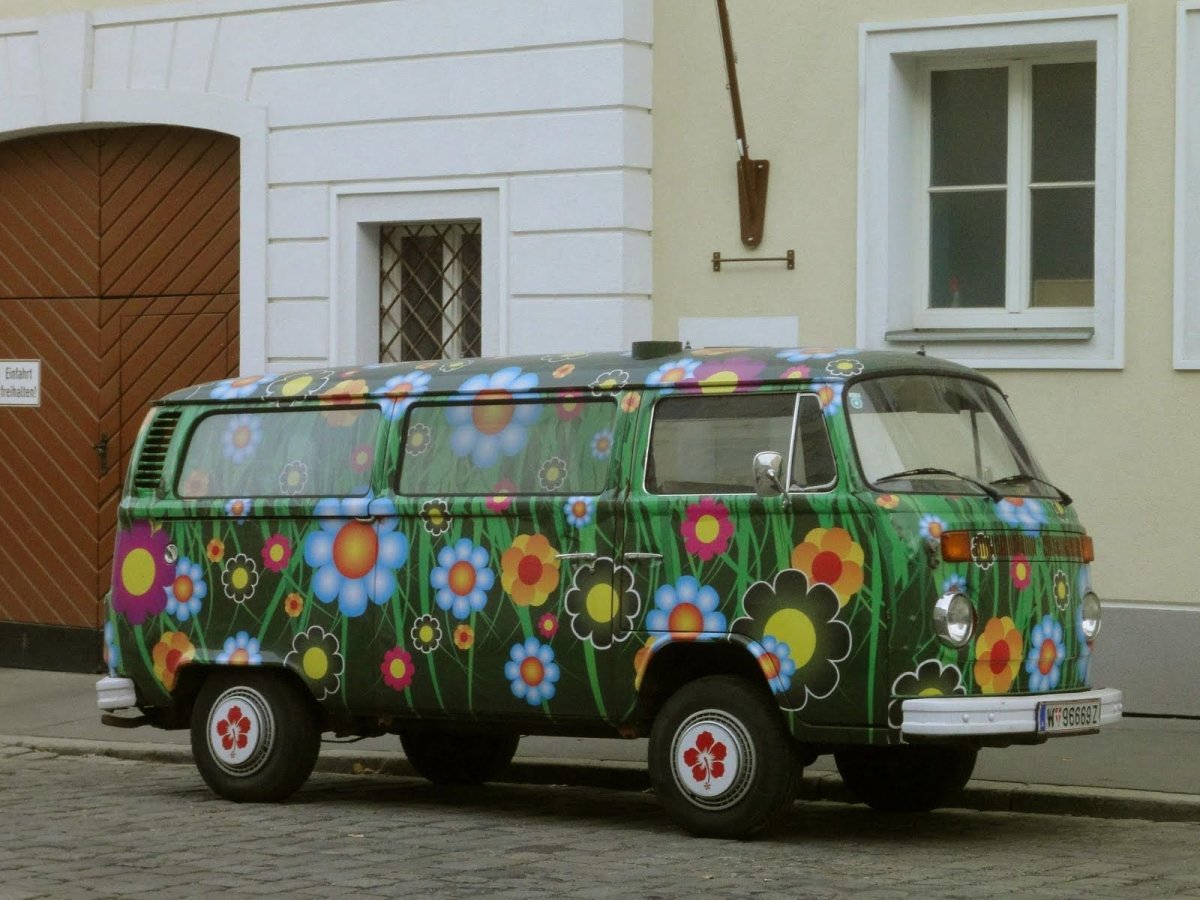 Volkswagen Transporter t3 хиппи