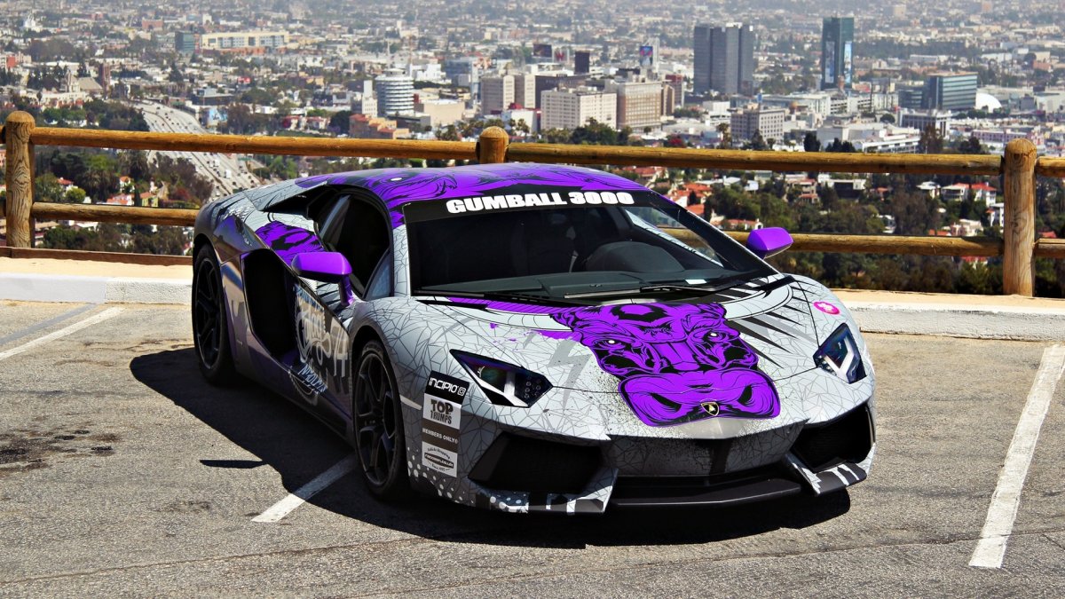 Lamborghini Aventador Gumball 3000