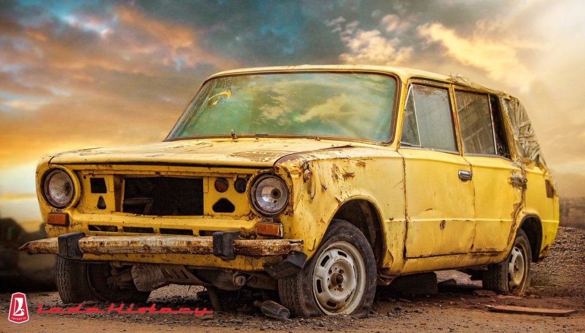 ВАЗ-2102 «Жигули» ржавая