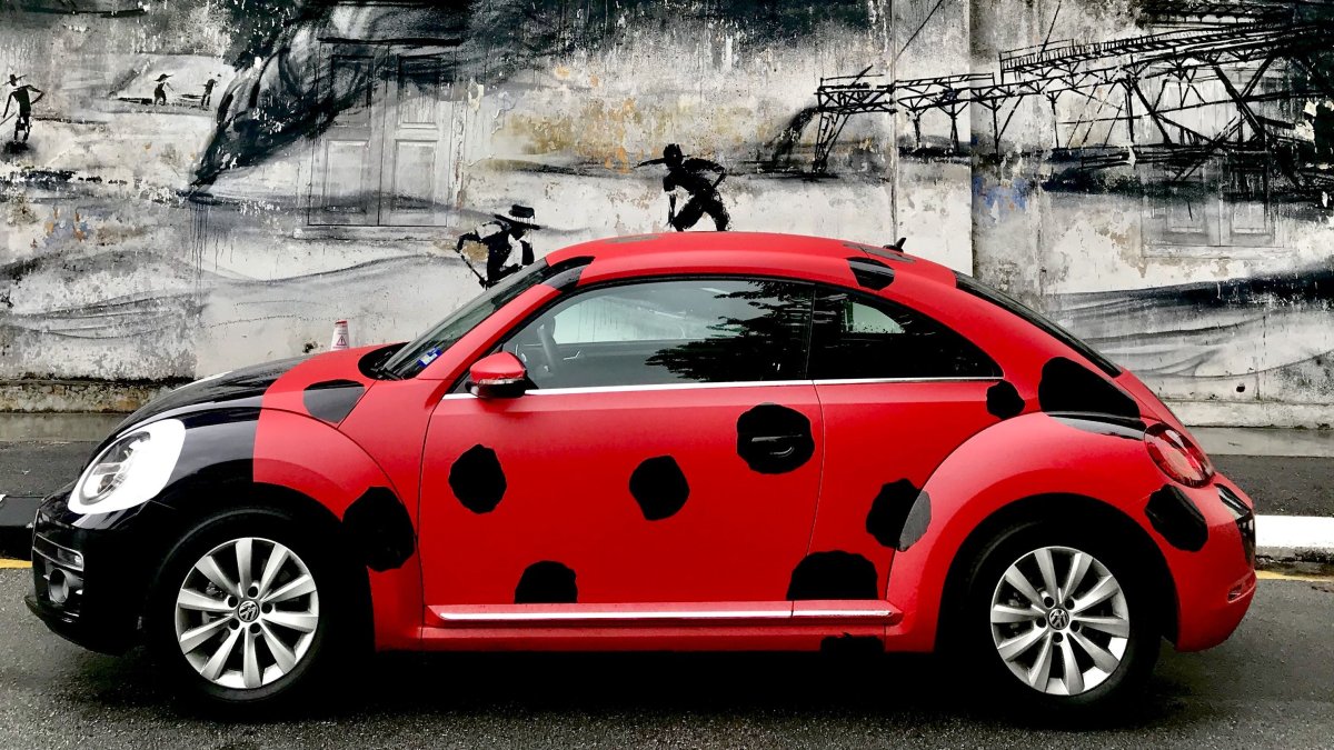 VW New Beetle Арлекин
