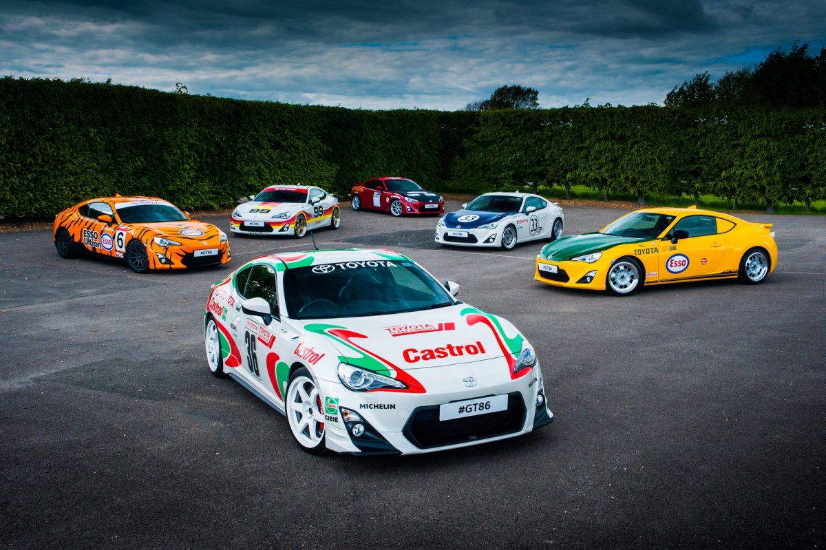 Toyota gt86 ливрея