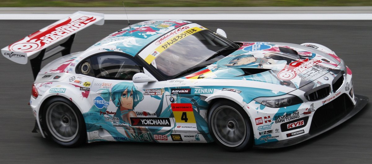 BMW z4 gt3 Itasha