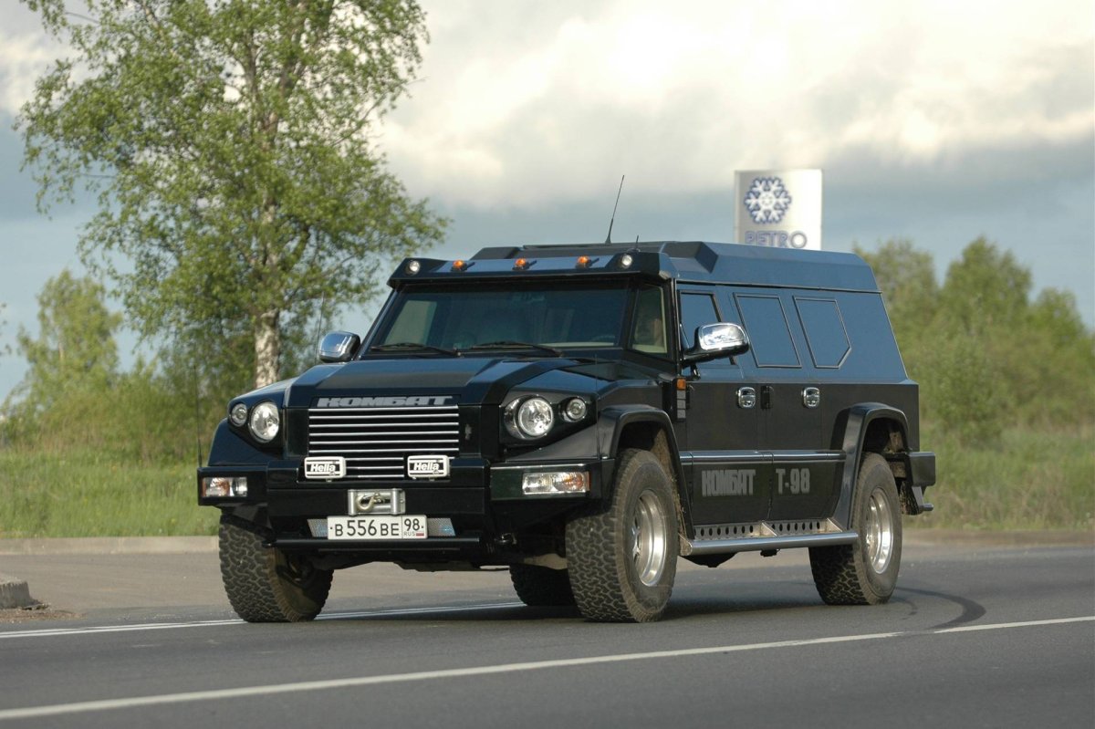 Броневик комбат т-98