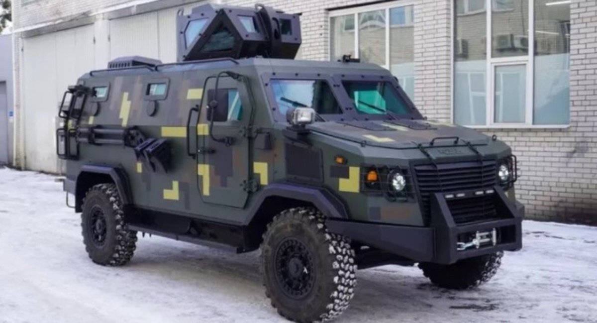 Бронемашины «Козак-2м1»,