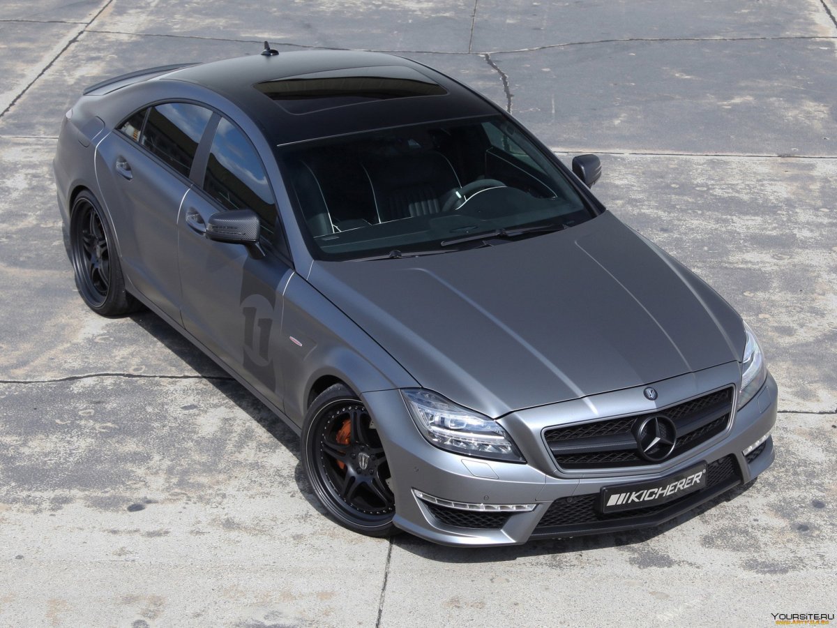 Mercedes CLS 63 AMG матовый