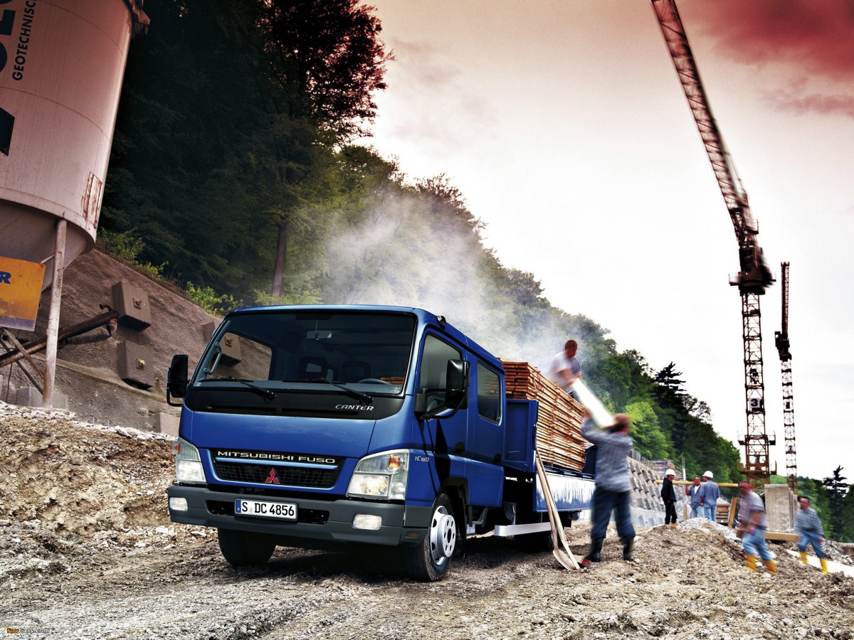 Mitsubishi Fuso Canter Double Cab 2002