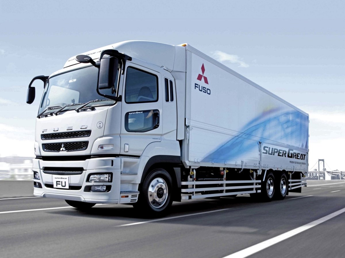 Mitsubishi Fuso super great тягач