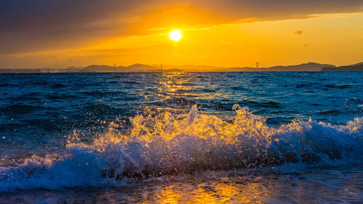 Море солнце