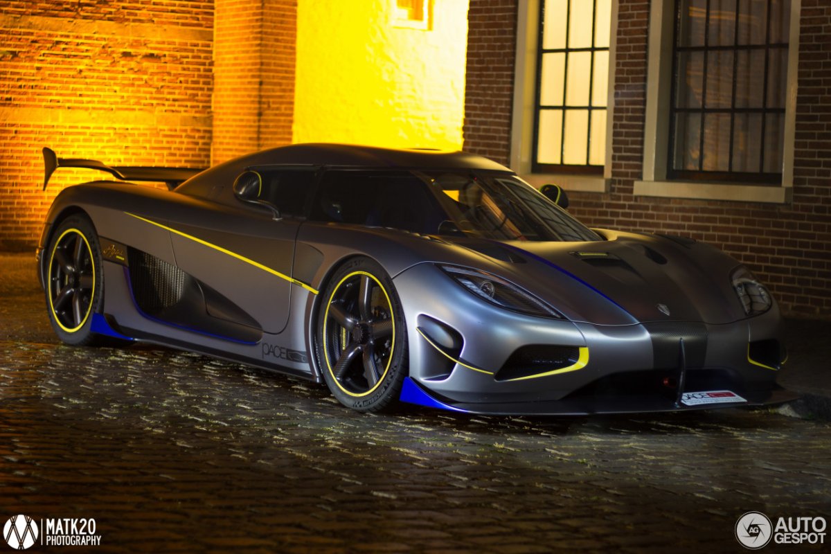 Koenigsegg Agera RS черная