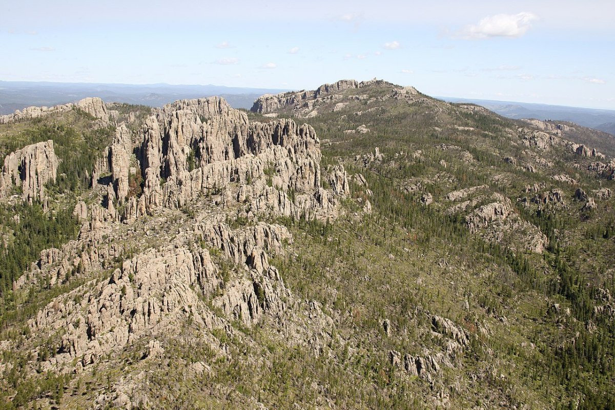 Black Hills National Forest достопримечательности Южной Дакоты