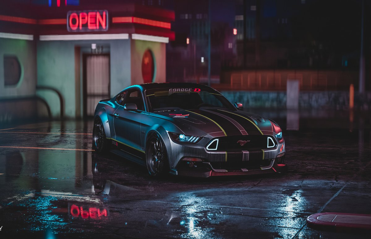 Need for Speed 2015 Мустанг