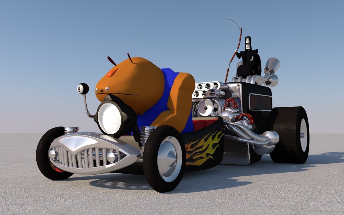 Grim Fandango car