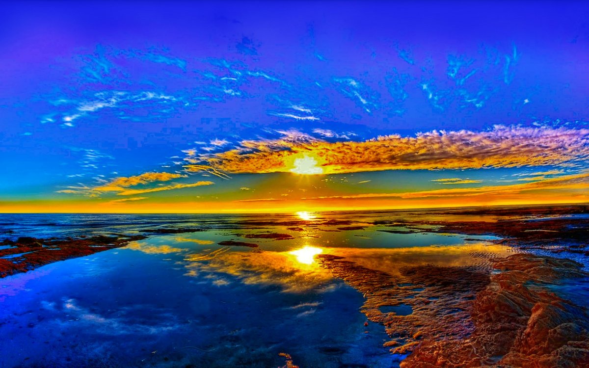 Море солнце