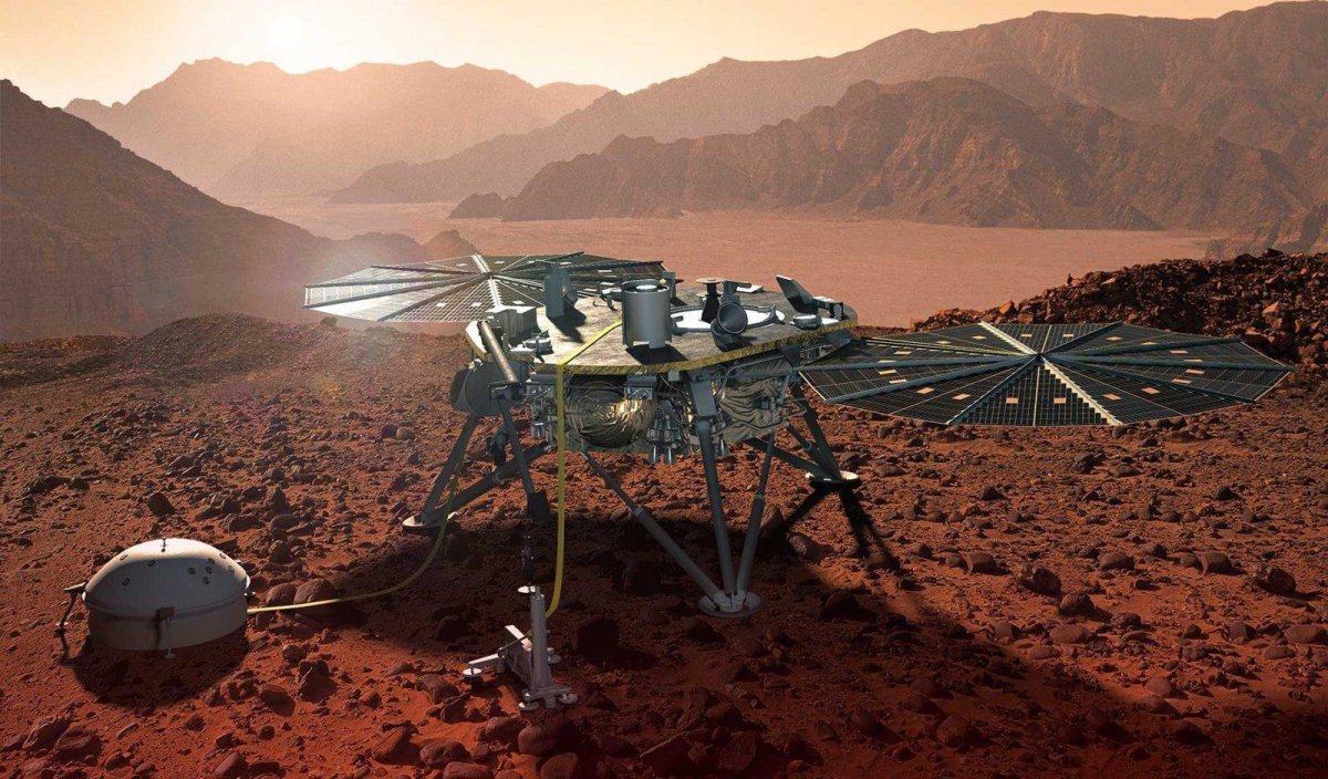 Марсоход космический аппарат Insight