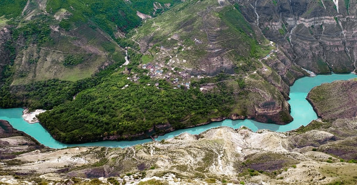 Гуниб Сулакский каньон