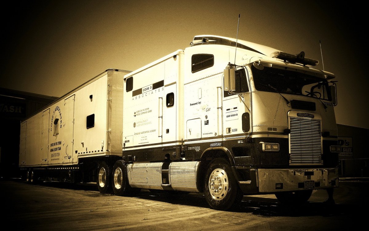 Freightliner дальнобойщик тягач