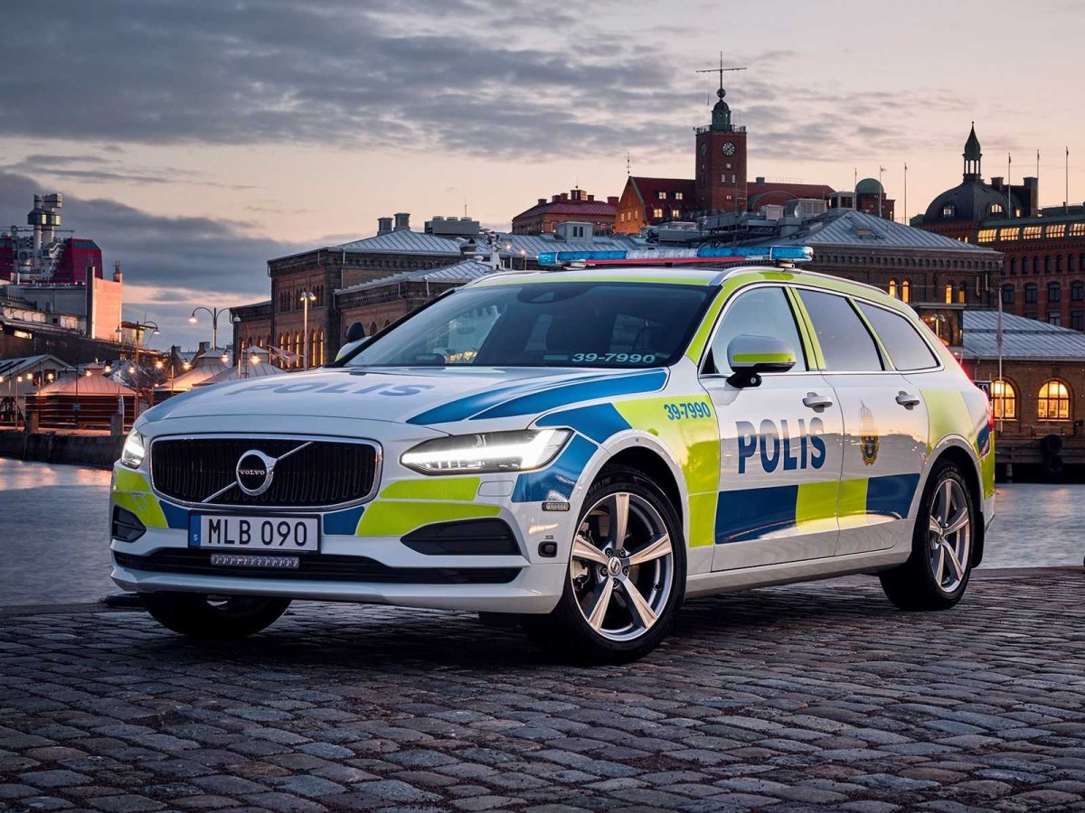 Volvo v90 Police Norway