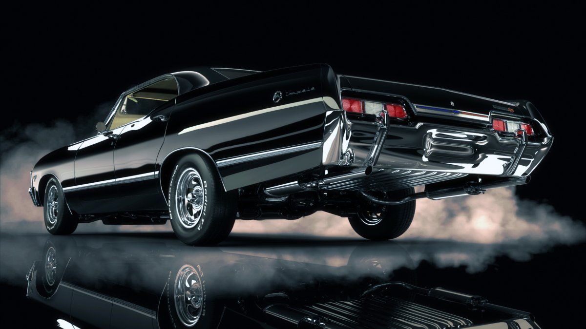 Chevrolet Impala 1967 арт