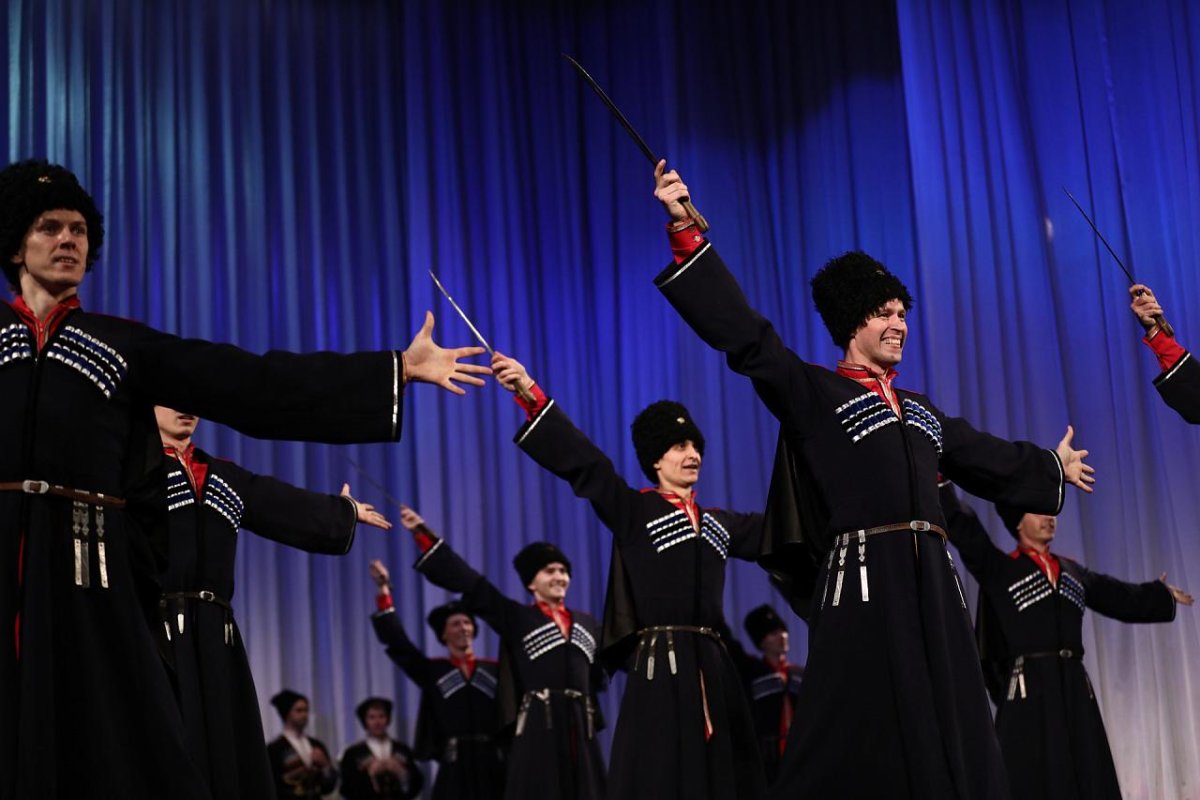 Казаки России Кубанский пляс