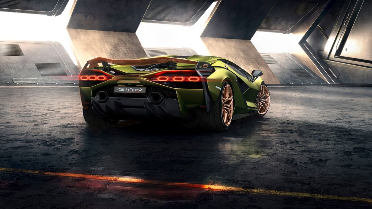 Lamborghini Sian a777aa