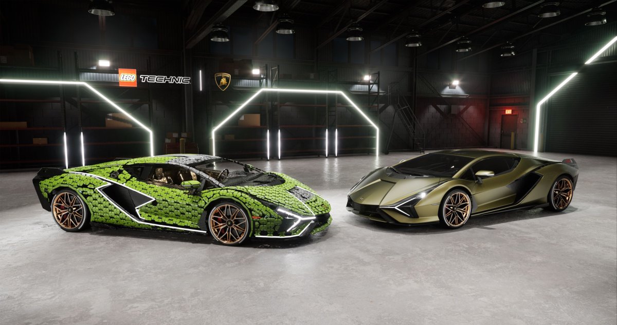 Lamborghini Sián FKP 37 лего
