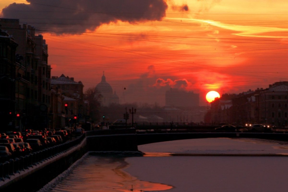 Санкт-Петербург закат